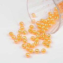Facettierte bunte umweltfreundliche runde Perlen aus Polystyrolacryl&nbsp;SACR-K001-8mm-74