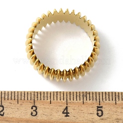 Fingerringe aus Edelstahl 304&nbsp;LS-RJEW-S621-03G