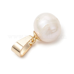 Natürliche Süßwasser-Zuchtperlen-Kartoffel-Charms&nbsp;PALLOY-JF04890-01