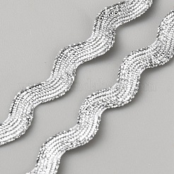 Bordure à franges courbées en polyester&nbsp;OCOR-WH0816-044D