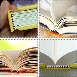 Buchstirnbänder aus Polyester&nbsp;OCOR-WH0073-61B