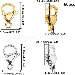 Karabinerverschluss-Sets aus 304 Edelstahl&nbsp;STAS-PH0012-01M