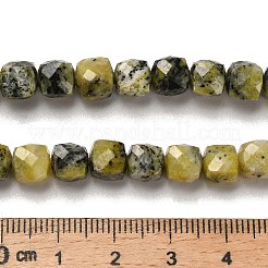 Natürliche gelbe türkisfarbene (Jaspis) Perlenstränge&nbsp;G-H078-C04-01