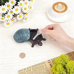 Scatole decorative in ferro battuto vintage per chiavi di gioielli&nbsp;DJEW-WH0028-067A