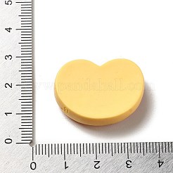 Cabochons décodés alimentaires imitation résine opaque&nbsp;X-CRES-H001-03A
