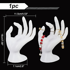 Schaufensterpuppenhalter aus Kunststoff für Handschmuck&nbsp;RDIS-WH0009-013B