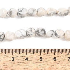 Fili di perline howlite naturale&nbsp;GG-CBA9392-10