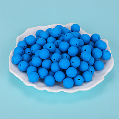 Perles focales rondes en silicone&nbsp;SI-JX0046A-26