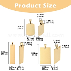 Colgantes de acero inoxidable 3pcs 3 estilos&nbsp;STAS-YW0003-38G