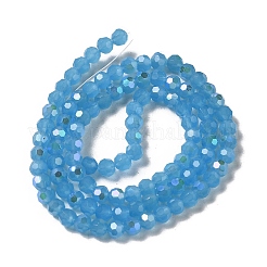 Nachahmung Jade Glasperlen &nbsp;LS-EGLA-A035-J4mm-L07