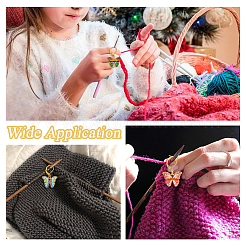 DIY Schmetterlings-Strickwerkzeug-Sets&nbsp;HJEW-HS00024