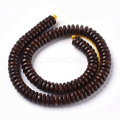 Kokosperlen Stränge&nbsp;COCO-O009-01-8x3mm