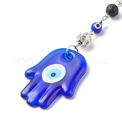 Decoración de colgante de mal de ojo de murano hecho a mano&nbsp;HJEW-JM00791