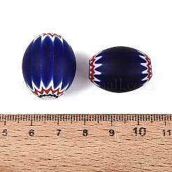Perles de verre millefiori faites à la main&nbsp;LS-LA-N002-19C