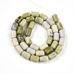 Natürliche Jade Perlen Stränge&nbsp;G-N346-01B-13