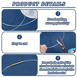 Baleine en nylon de 50 m pour tournure de robe de mariée&nbsp;FIND-OC0003-84A