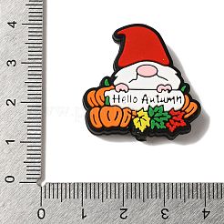Silikonperlen mit Herbstmotiv&nbsp;SIL-S006-02B