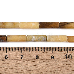 Natürliche Huanglong-Jadeperlenstränge&nbsp;G-T141-75