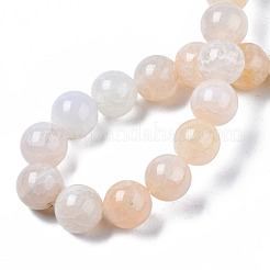Chapelets de perles en agate naturelle craquelée&nbsp;G-S359-240B-2