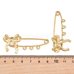 Schleifen-Broschenverschlüsse aus Sicherheitsnadeln und Edelstahl 304&nbsp;SA-CBA098D-12C-G