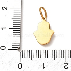 Breloques en acier inoxydable 304 micro pavées de zircones cubiques transparentes&nbsp;CU-CBA703A-12G
