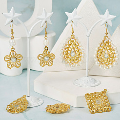 40 colgante de rhinestone de hierro de 10 estilos.&nbsp;IFIN-TA0001-60