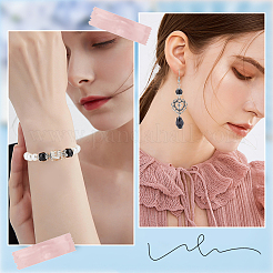 160 Stück 8 Stil Perlenkappen aus Legierung im tibetischen Stil mit Blumenmuster&nbsp;FIND-SC0008-74