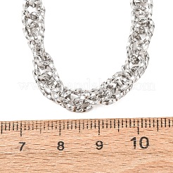Colliers en chaîne torsadée en acier inoxydable 304 de 6 mm&nbsp;SA-CBA725A-24P