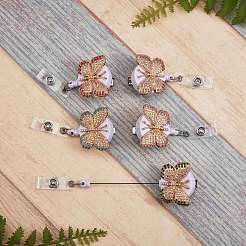 Schmetterling Strass Abzeichen Rolle&nbsp;AJEW-SZ0001-67
