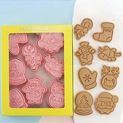 Moldes de plastico para galletas navideñas&nbsp;PW-WG518B8-01