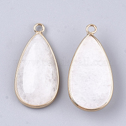 Pendentifs en jade blanc naturel&nbsp;G-S344-51G