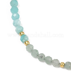 Chakra-Armbänder aus natürlichen Edelsteinsplittern und Perlen für Frauen&nbsp;BJEW-JB11631-03