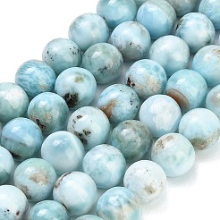 Larimar naturale perline fili&nbsp;GG-CBA007A-B01-10mm