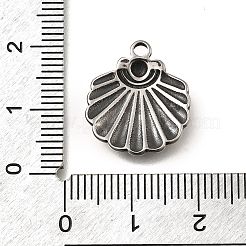 Pendentifs rétro en acier inoxydable 304&nbsp;STAS-L284-13AS