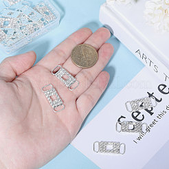 20 Stück Legierung Kristallglas Strass Verbindungsstück Charms&nbsp;FIND-CA0009-23A