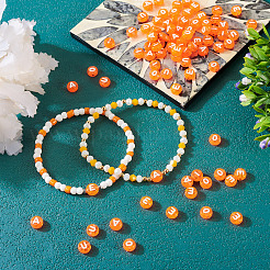 100pcs 5 Arten transparente Acrylperlen&nbsp;OACR-TA0003-46