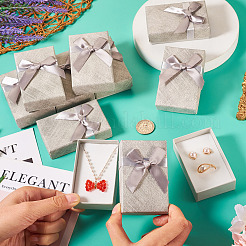 Coffret cadeau ensemble de bijoux en papier rectangle&nbsp;CON-TAC0013-01D