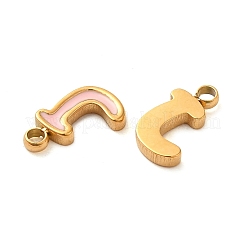 304 Edelstahl-Emaille-Anhänger&nbsp;STAS-L022-292G-J