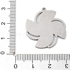Colgantes de esmalte de acero inoxidable 304&nbsp;STAS-M076-06P