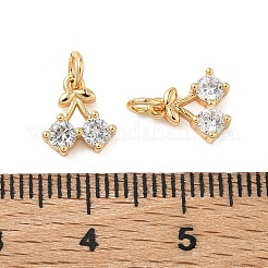 Shegrace Messing-Anhänger mit Mikropavé-Fassung aus Zirkonia&nbsp;XGRQ3D308-490G