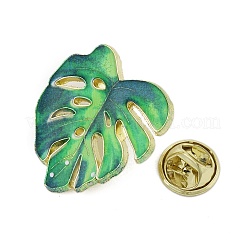 Blatt Emaille Pins&nbsp;JEWB-S040-01C-G