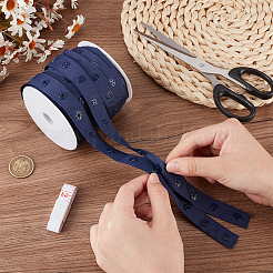 10 Yards Polyester-Nähband für Druckknöpfe&nbsp;DIY-OC0012-96B