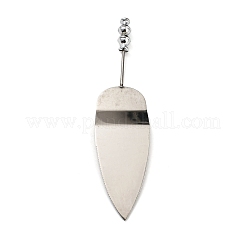 Spatules à gâteau en acier inoxydable 201 anti-ternissement&nbsp;AJEW-P114-01K-P