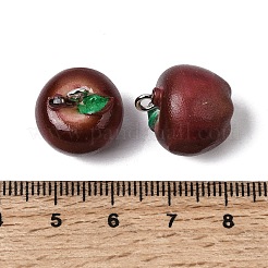 Pendenti in resina a tema frutta&nbsp;RESI-D018-01P-01