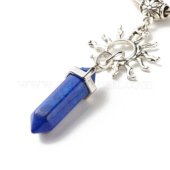Natürlicher Mischedelstein keychain&nbsp;KEYC-JKC00280