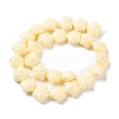 Fili di perline corallo sintetico &nbsp;G-C103-A01-02