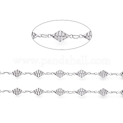 Chaînes à maillons losanges en acier inoxydable 304 résistant au ternissement&nbsp;CHS-P011-01P