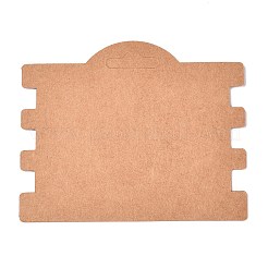 Displaykarten aus Kraftpapier für Haargummis mit Loch zum Aufhängen&nbsp;CDIS-T004-06