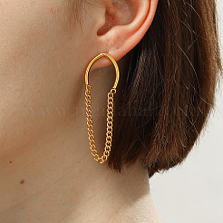 Boucles d'oreilles pendantes en acier inoxydable 304&nbsp;RS5522-01