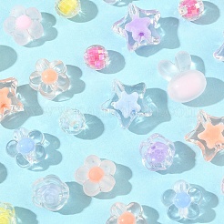 60g 6 Stile transparente Acrylperlen-Sets&nbsp;TACR-YW0002-51